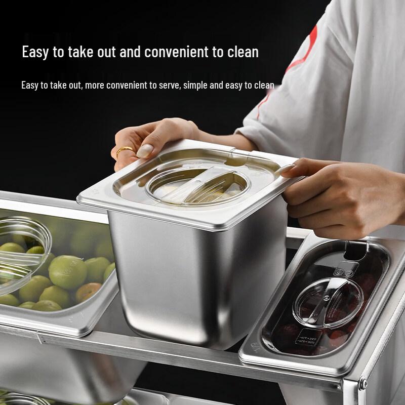Xiuzhi Adjustable Stainless Steel Divided Storage Organizer