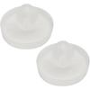 2 Pieces Brake Pedal Stopper 32876-36000 Brake Light Switch Pads Replacement for Kia Optima/Rio/Rondo