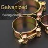 Pipe Clip Hose Fuel Hose Clip Water Pipe Hoop Hose Clamps Pipe Clamp Carbon Steel Throat Hoop