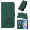 For Samsung Galaxy A35 5G Leather Case with Hand Strap Wallet Stand Phone Cover