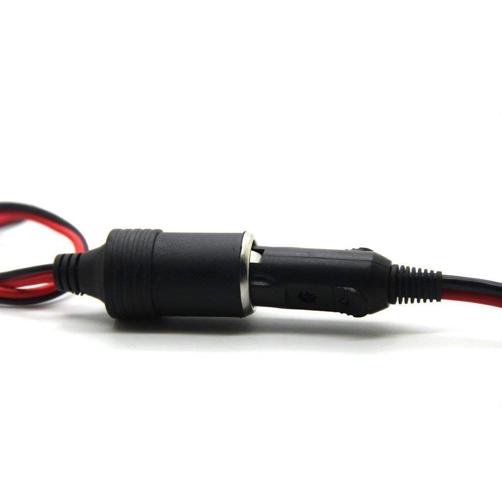 Автомобильное зарядное устройство YFFSFDC, Клемма штекера питания, Кабель гнезда прикуривателя, /24В, Упаковка из 4 штук