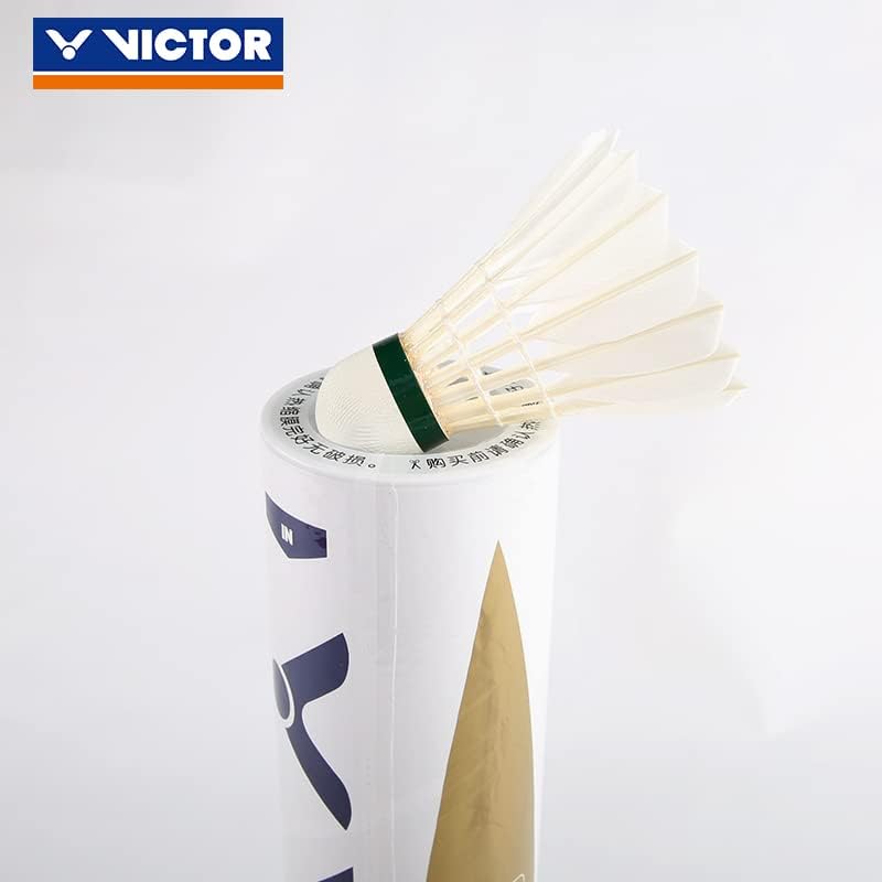 Волан для бадминтона Victor Gold No.1 Birdy, упаковка 12 шт.