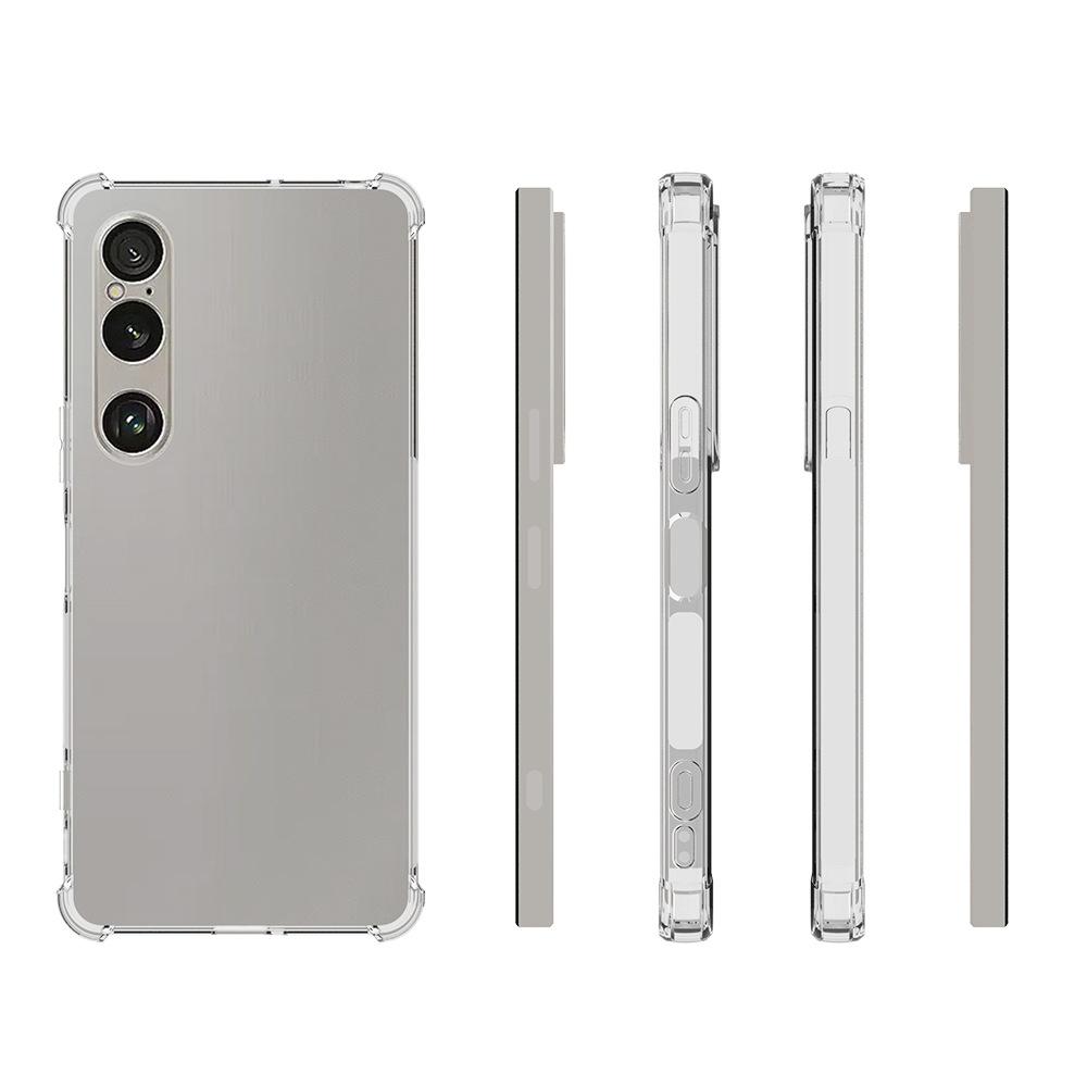 For Sony Xperia 1 VII Clear Case Anti-Shock TPU Phone Cover Reinforced Corners