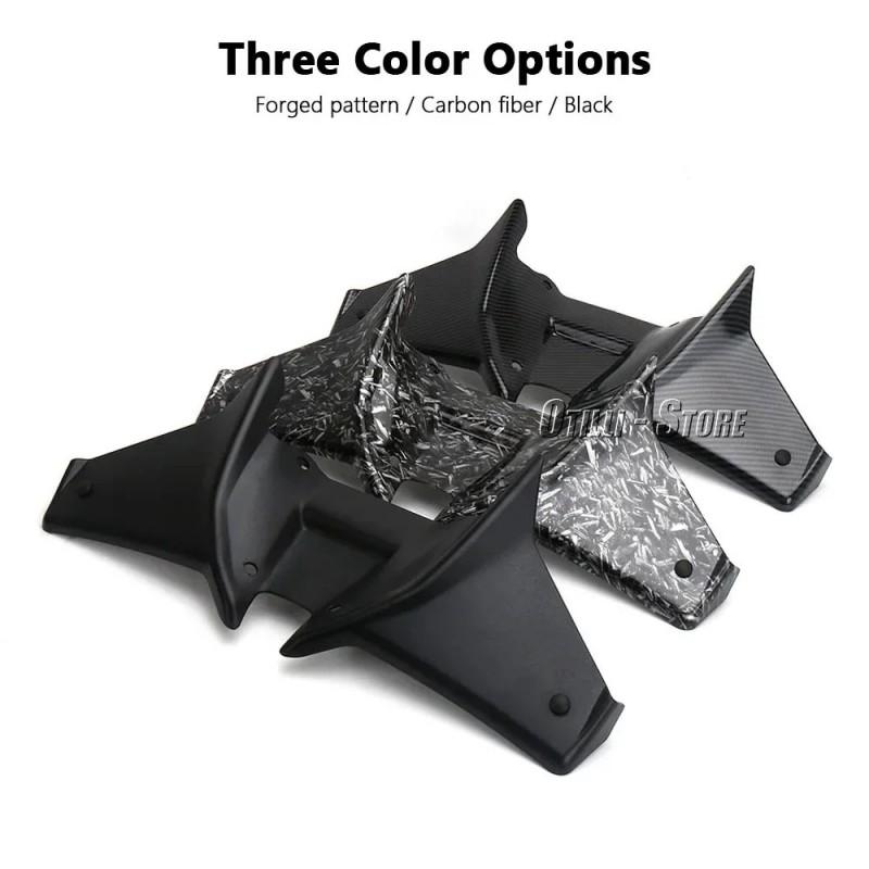Aftermarket Fairing Windshield Spoiler Honda CB750 Hornet Motorcycle Carbon Fiber Black Matte Patterned