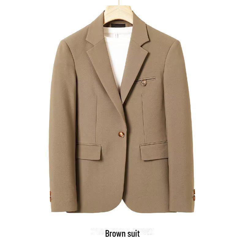 Мужские свободные повседневные костюмы в корейском стиле - высококачественные весенне-летние куртки