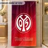 Beach TowelMainz 05 Custom Name Text Personalized Soft Towel for Beach Pool Indoor Home Decor Gift