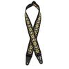 Fender Pasadena Woven Strap, Yellow Clover, 2" (Made In Canada)