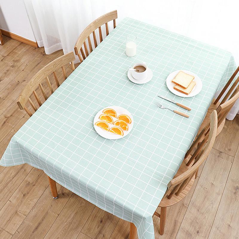 Скатерть Водонепроницаемая ткань для покрытия стола Протрите чистые скатерти для вечеринок