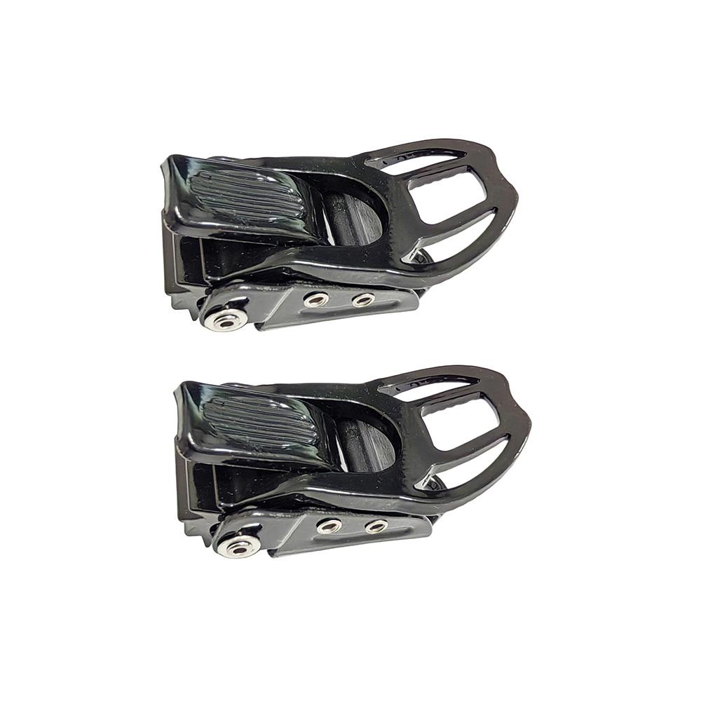 1 Pair Snowboard Strap-In Binding Parts Straps Ratchet Hardware Buckle Metal Base for Binding Width Small Than 23mm