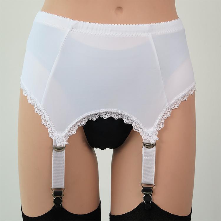 Hot Sales Polyester Mesh 6-claw Buckle Non-slip Garter Belt Thigh Garters Garter Belt Sexy