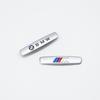 AAAQH1 1/2Pcs Metal Car Interior Seat Dashboard Emblem Sticker M logo for BMW M Performance E90 F30 G20 X3 X5 X7 Tuning Styling Badge