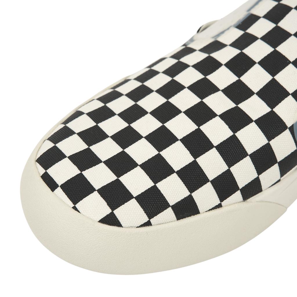 Vans ComfyCush One Checkerboard — черные кроссовки унисекс Marshmallow кремовые VN0A45J5Q4O