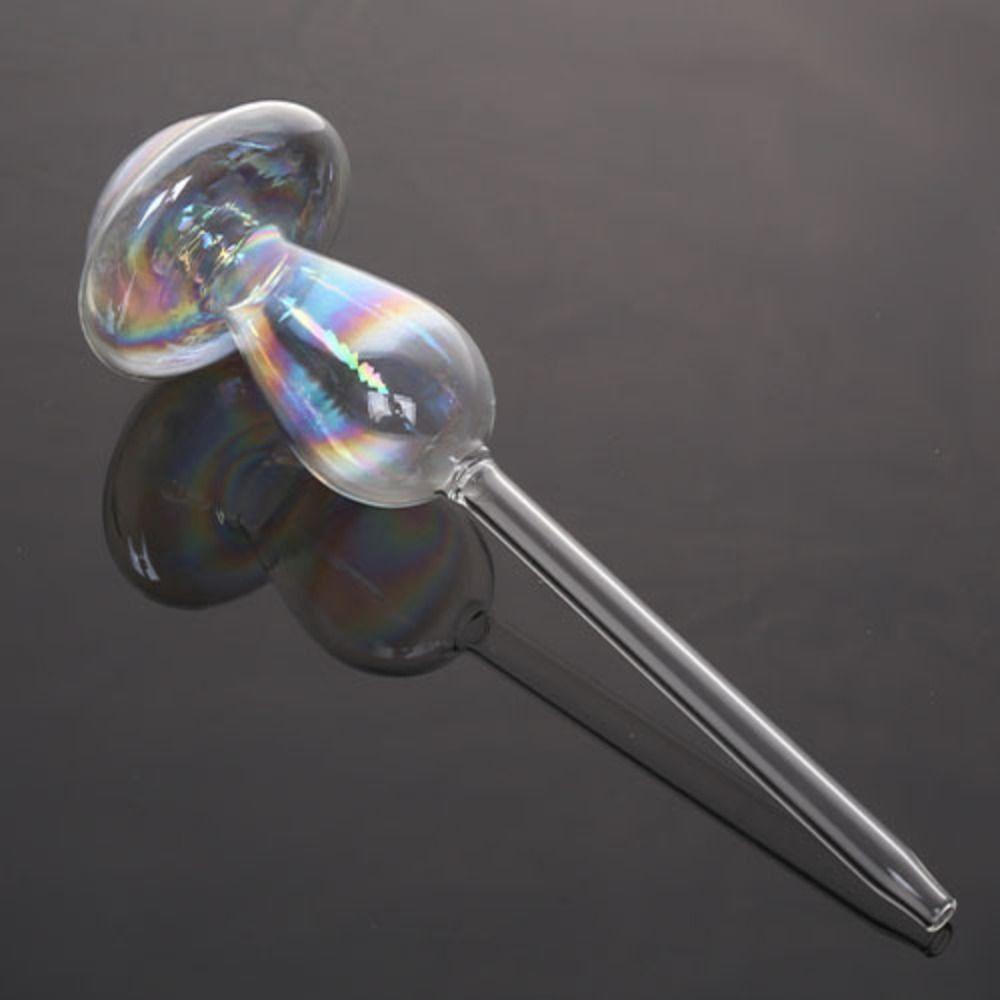 Стеклянные шары для полива растений в форме гриба, самополив, радужный гриб, автоматическое устройство для полива, стекло