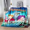 Cartoon (Futurama) print blanket. A warm and comfortable flannel blanket suitable for bedrooms, sofas, beds, chairs, picnics,