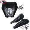 Motorcycle Headlight Enduro For KTM EXC EXC-F SX-F SX XC XC-W XC-F XCF-W 125-530 Universal Dirt Bike Motocross Headlights Plate
