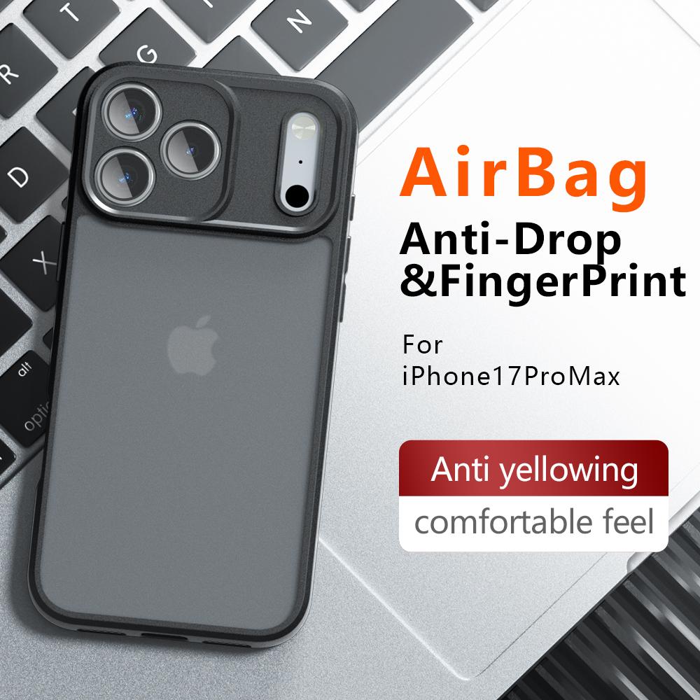 Чехол для IPhone 17 Pro Max 17 Air Case Ультратонкий Матовый Полупрозрачный Прозрачный Полная Защита Задняя Крышка Capa