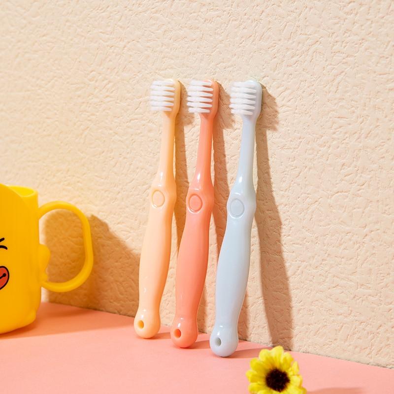 1 шт. детская зубная щетка детская зубная щетка ярких цветов для мальчиков и девочек средство для чистки зубов 360 зубная щетка нить зубные щетки детская зубная щетка