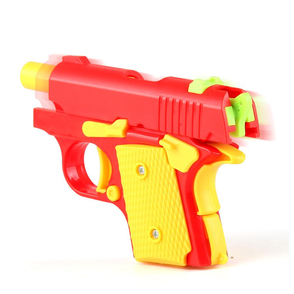 New Strange Toy Radish Gun M1911 Toy Gun, Gravity Reloading Radish Gun Toy 3D Printed Small Pistol