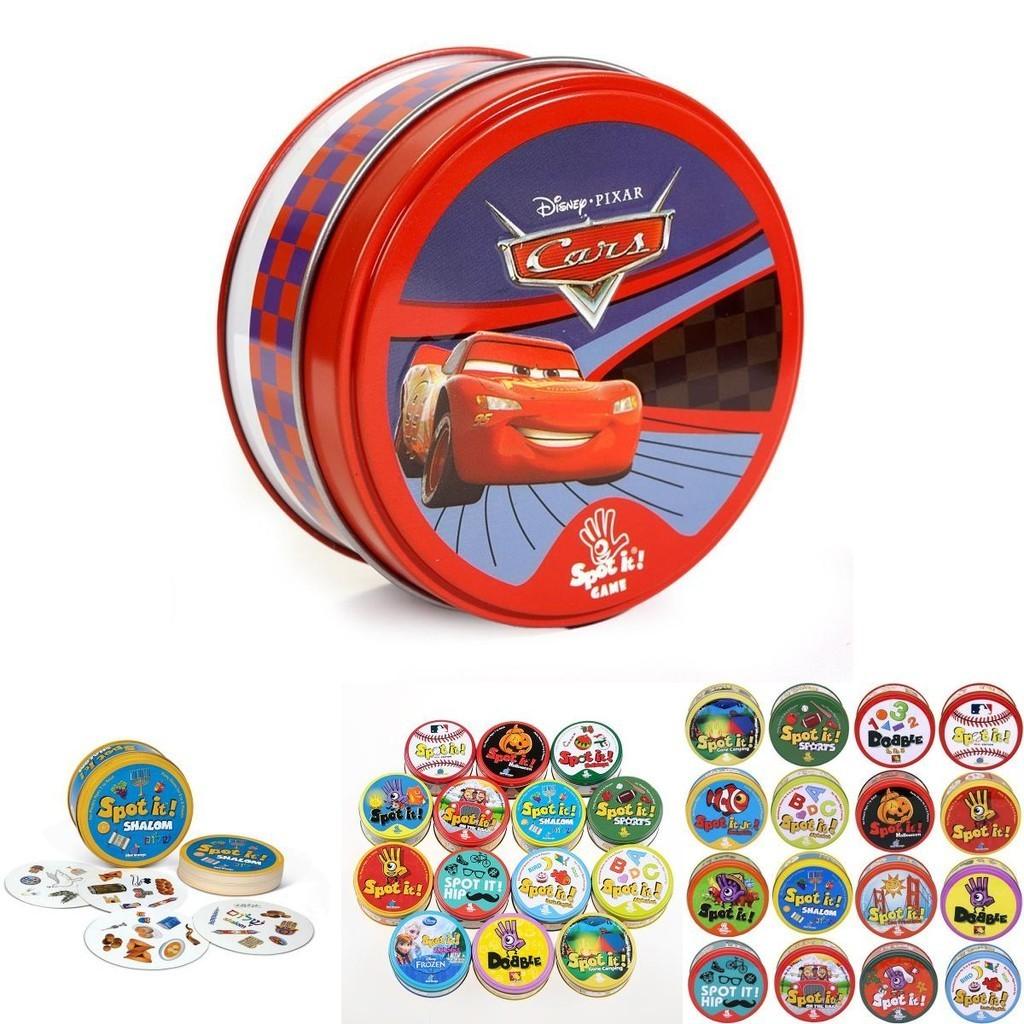 Игра Spot It Веселая и интерактивная карточная игра для многопользовательских собраний Картонные карты Dobble