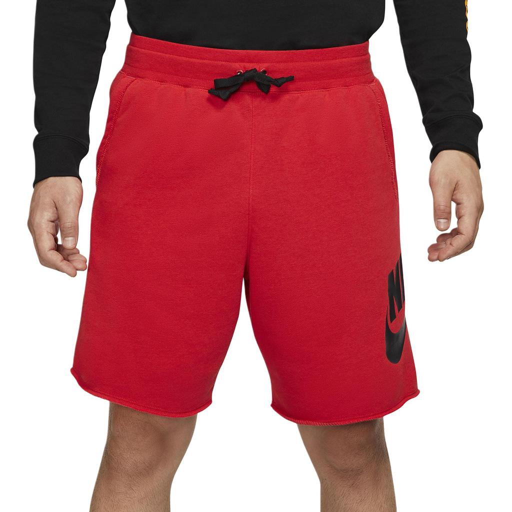 Nike Спортивные шорты мужские красные тонкие AR2376-658