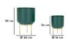 Vase Holder Grent Set 2 Pcs Cm Ø 20X29-16X24