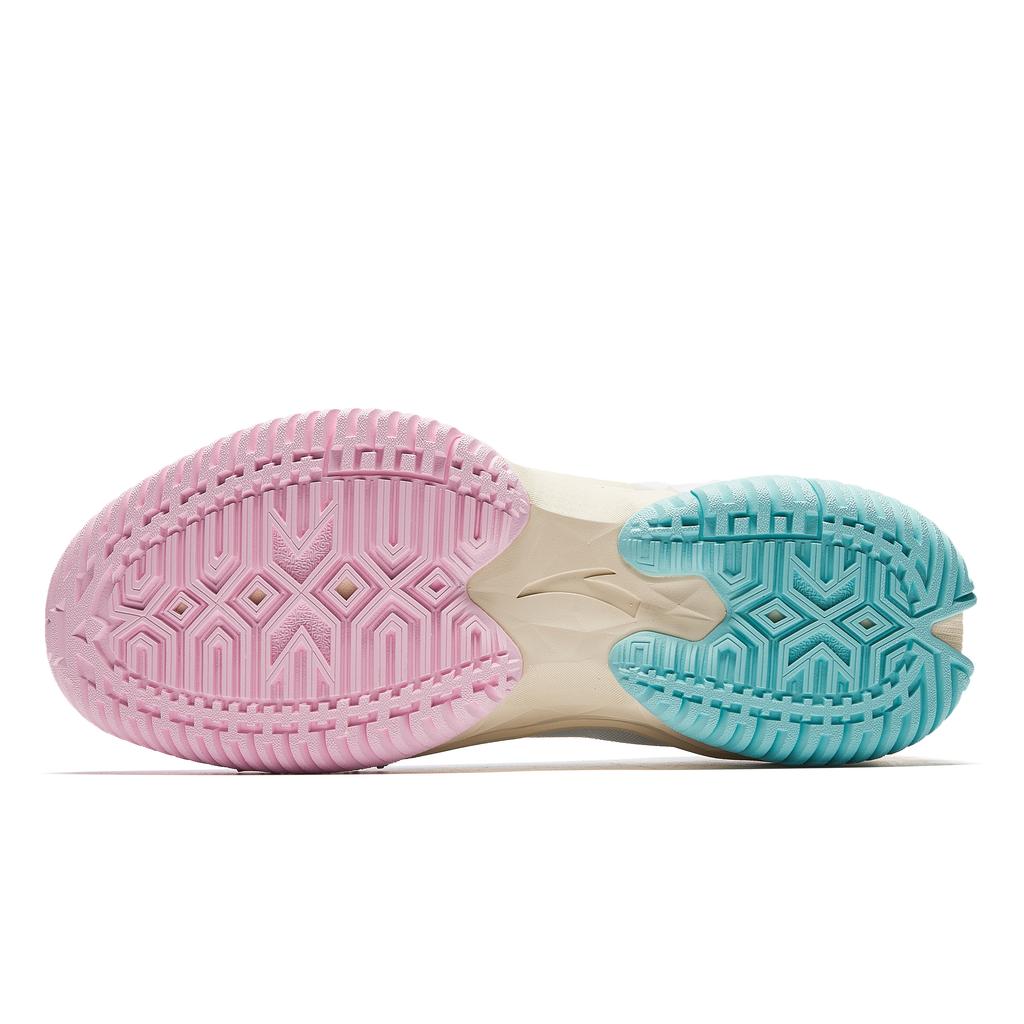 Anta Air Zone 5 West Coast Outdoor Basketball Shoes Men Sneaker White Blue Pink 912511606Q-4