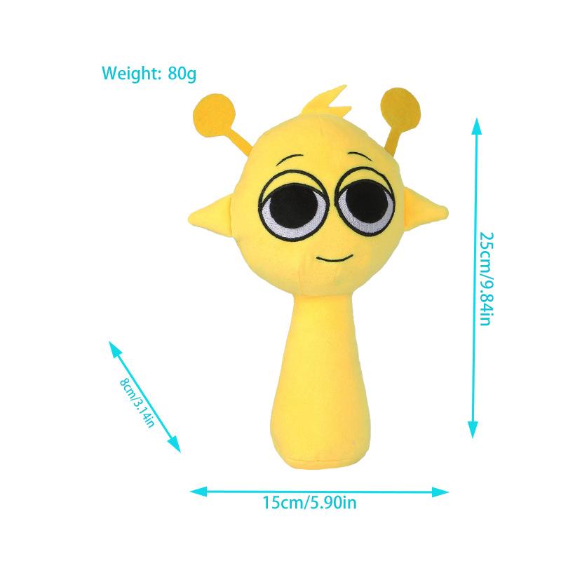 2025 Sprunki incredibox Мягкая игрушка Кукла из хлопковой плюшевой ткани для детей