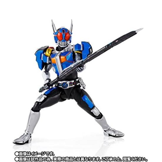 Предмет Kamen Rider Rod Form Figure Фигурка Персонаж Базовый стиль Металлический синий Золотой топор Головка Тип Без бренда Den-O Форма/Топор (Токусацу)