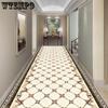 Classical European Lobby Carpet for Stairway Hallway Home Decor Corridor Aisle Party Wedding Anti Slip Long Rugs Washabl