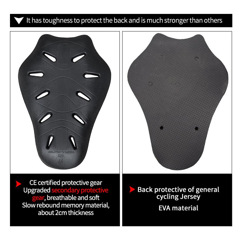 CE 1-2 Level Motorcycle Back Protector Jackets Insert Back Protector Armor Motorbike Bike Riding Protection Pads Spine Anti-fall
