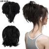 Синтетический беспорядочный короткий парик с хвостиком, наращивание парика с когтями для волнистого стиля для женщин, повседневная одежда