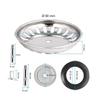 Stainless Steel Sink Strainer Stopper Kitchen Sink Filters Anti-Clogging Drain Basket Replacement Sink Accessories