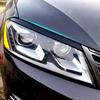 Car Stickers Headlights Eyebrow Cover Eyelid Trim Decoration Protection Auto Accessories For Volkswagen VW Passat B7 2010 -2014