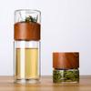 200ml Tea Water Separation Double Wall Creative Glass Leak Proof Vacuum Flask Tumbler Water Bottle Thermos Cup