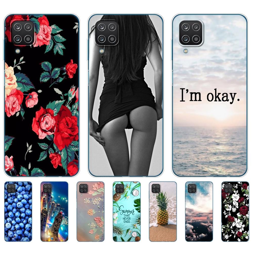 Чехол для Samsung A12, мягкий силиконовый чехол из ТПУ на заднюю панель телефона для Samsung Galaxy A12 GalaxyA12 A 12 SM-A125F a125, бампер 6,5 дюйма, панда