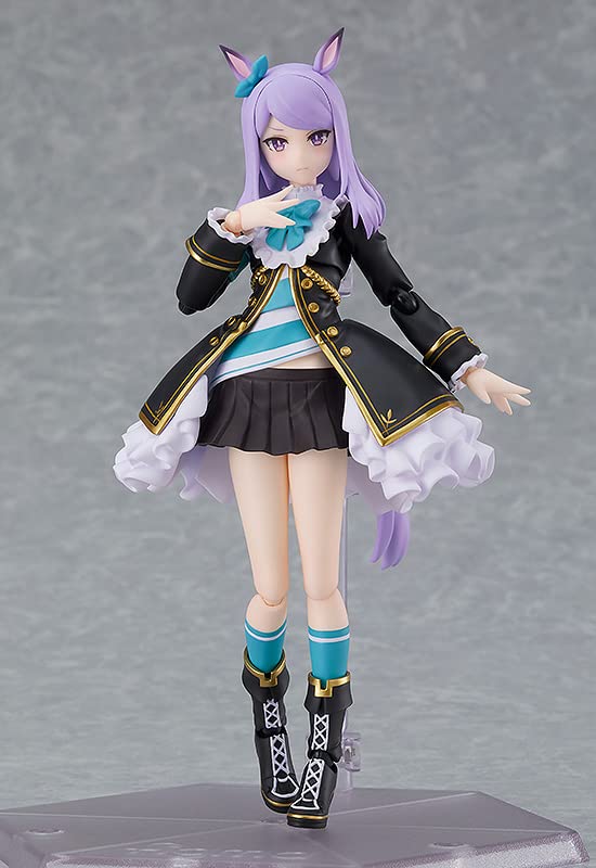 Figma Uma Musume Pretty Derby Медзиро Маккуин Пластиковая Раскрашенная Подвижная Фигурка Не Масштабированная