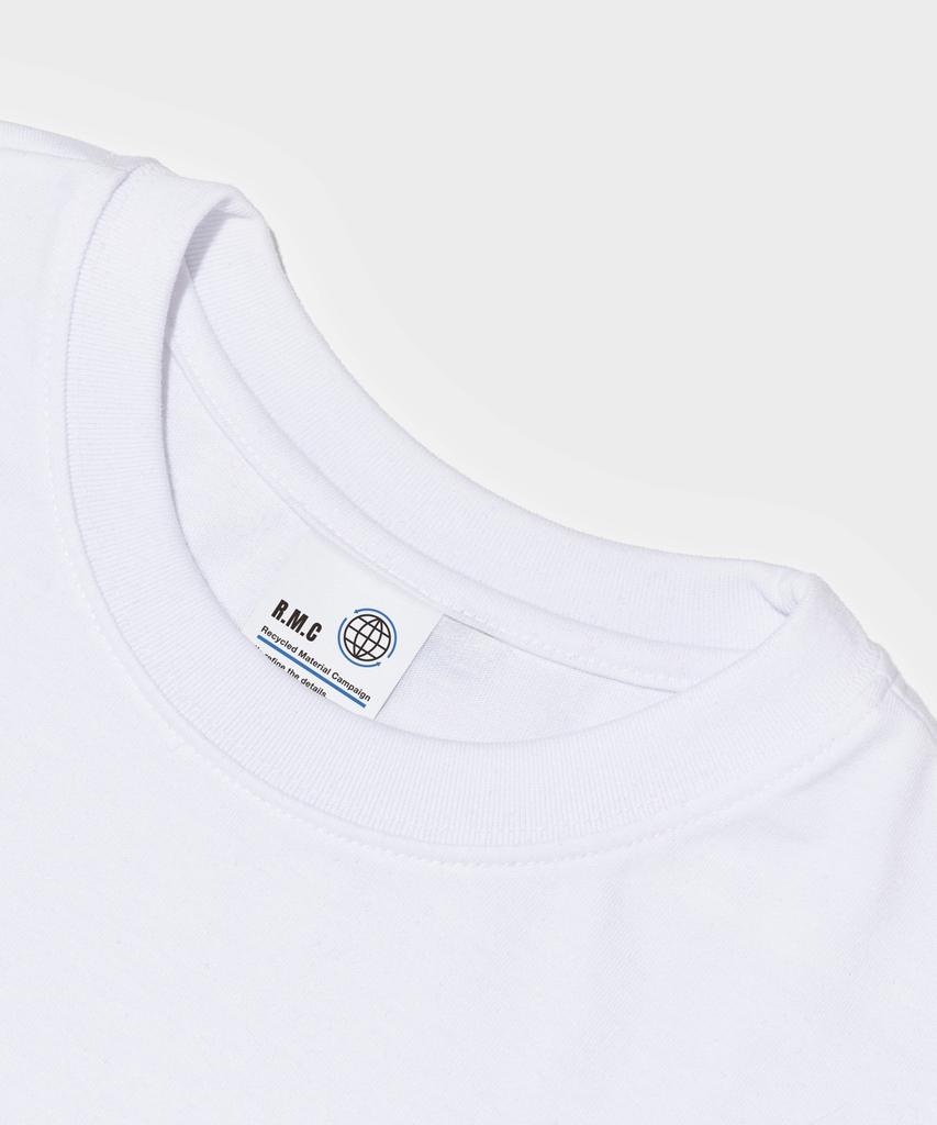 TAILOR STUDIO Rm Logo Short Sleeve T-Shirt (White)