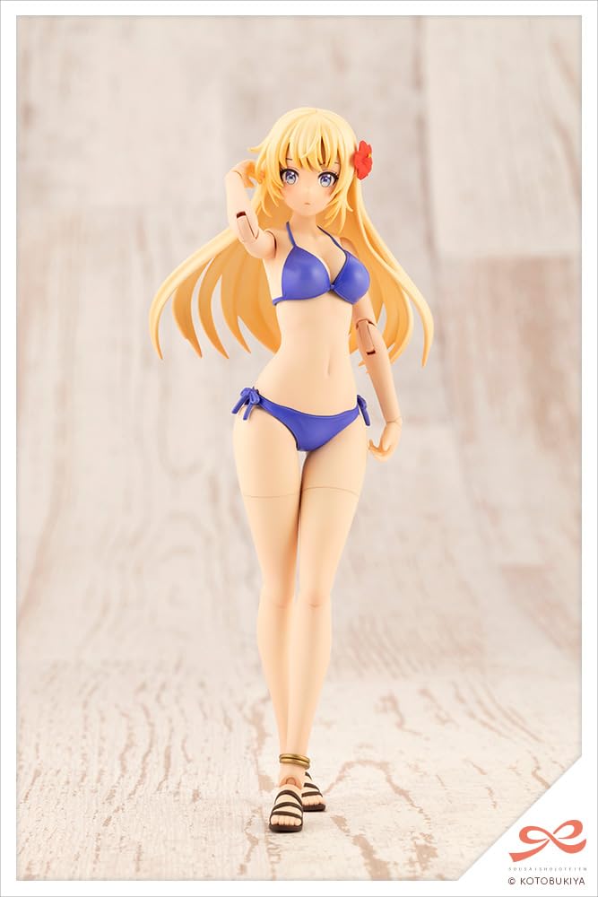 KOTOBUKIYA Sosai Garden Ritsuka Saeki Высота 158 мм, пластиковая модель для девочек [Купальник] приблизительно. 1/10