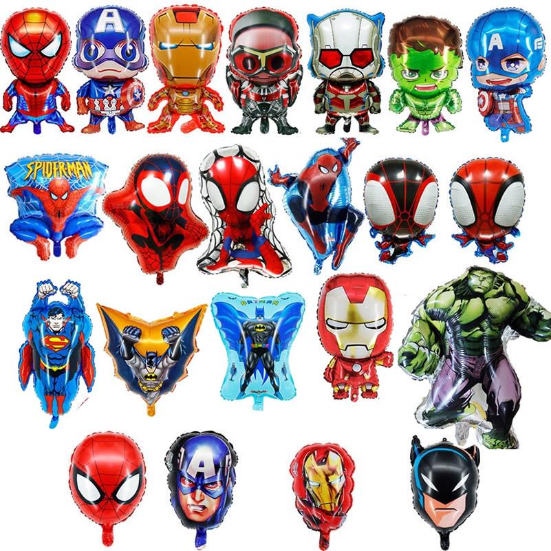 Superhero shape aluminum film balloon 10PCS