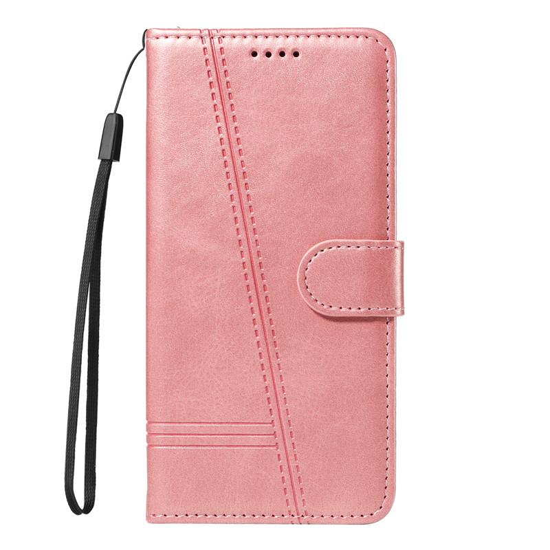 Wallet Fantastic Card Slot Flip Leather Case For OPPO Realme GT Neo 6 6T GT6 5G C61 C63 RealmeC61 2024 Neo6 Phone Bag Cover Line