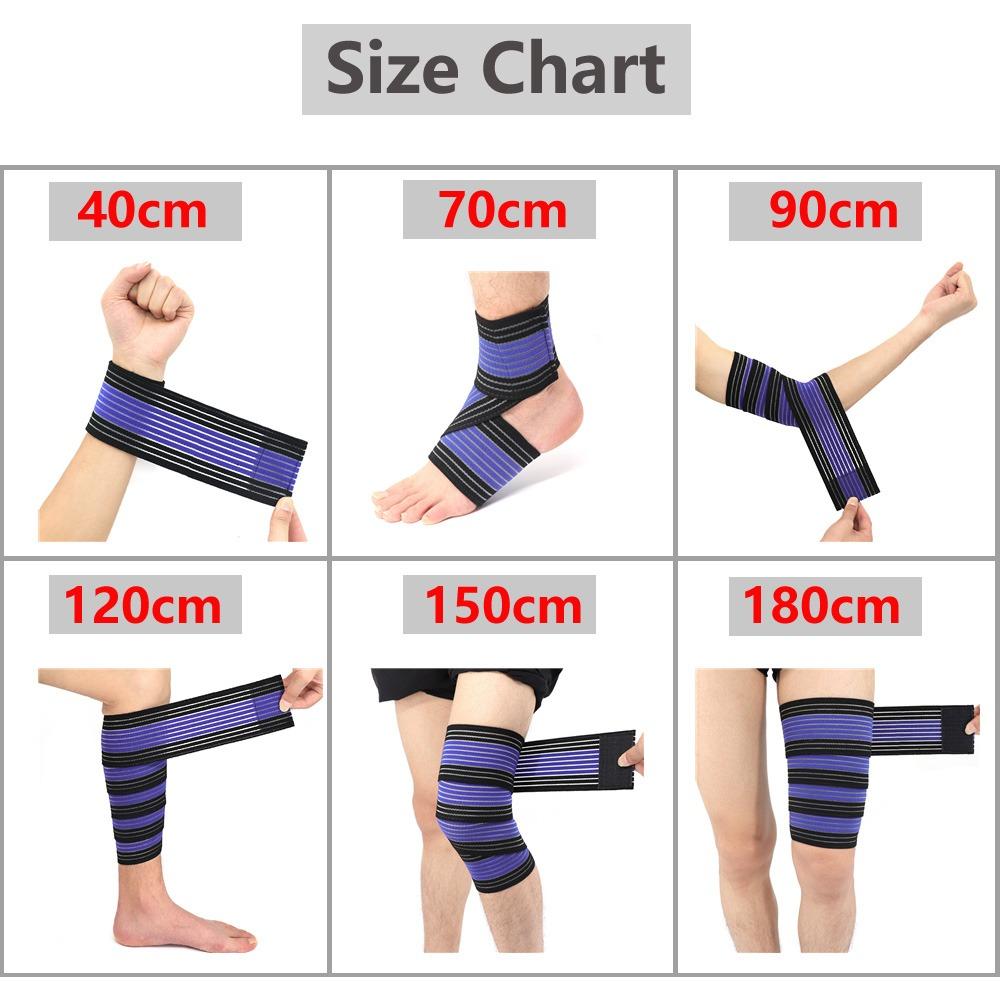 Adjustable Comfortable Bike Leg Warmers Sport Protection Bandage Calf Elastic Bandage Thigh Sleeve