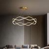 Modern LED Pendant Light For Bedroom Living Dining Room Chandelier Luxury Ring Hanging Lamp Home Decor Indoor Lighting Fixture