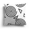 Nordic Autumn Black and White Simple Printed Sofa Cushion Cover Pillowcase Home Party Car Bedding