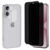 Screen Protector - Phonillico - iPhone 16 Plus - Tempered Glass - Anti Spy - Pack of 2