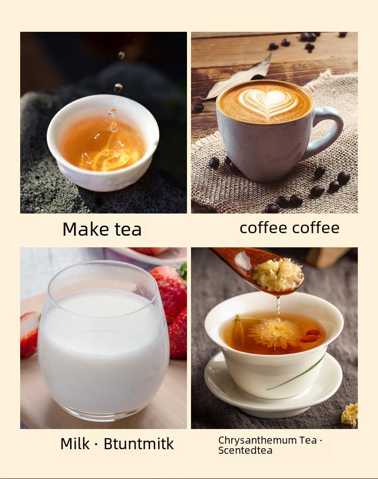 Чай из нержавеющей стали: Многофункциональный чайник и кастрюля для масла с фильтром для домашнего и коммерческого использования (Доступно в размерах 20/32/48/70 унций)