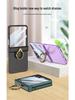 Чехол-накладка Samsung Z Flip7 с полной защитой, однотонный, с защитой шарнира и встроенной подставкой-кольцом