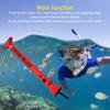 High Visible Inflatable Diving Buoy Float Signal Tube Scubas Diving Surfaces Marker Buoy for Scubas Diving Snorkeling
