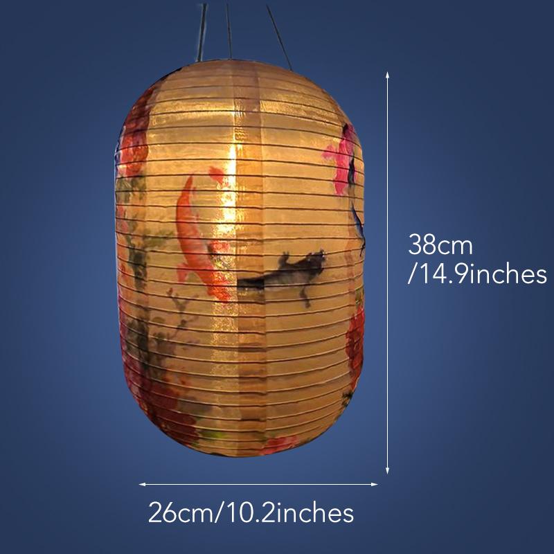 Китайский стиль фонарь уличный водонепроницаемый солнцезащитный люстра восточный стиль фонарь ресторан вечеринка домашний декор абажур