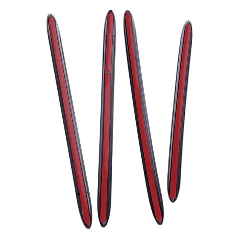 4 шт., наклейка на внешнюю дверную ручку автомобиля, глянцевая черная отделка для BMW 5 серии F10 F18 F11 2011 2012 2013 2014 2015 2016 2017