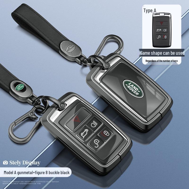 Чехол для ключа Land Rover: Алюминиевый корпус для Range Rover Sport, Velar, Evoque, Discovery, Freelander.